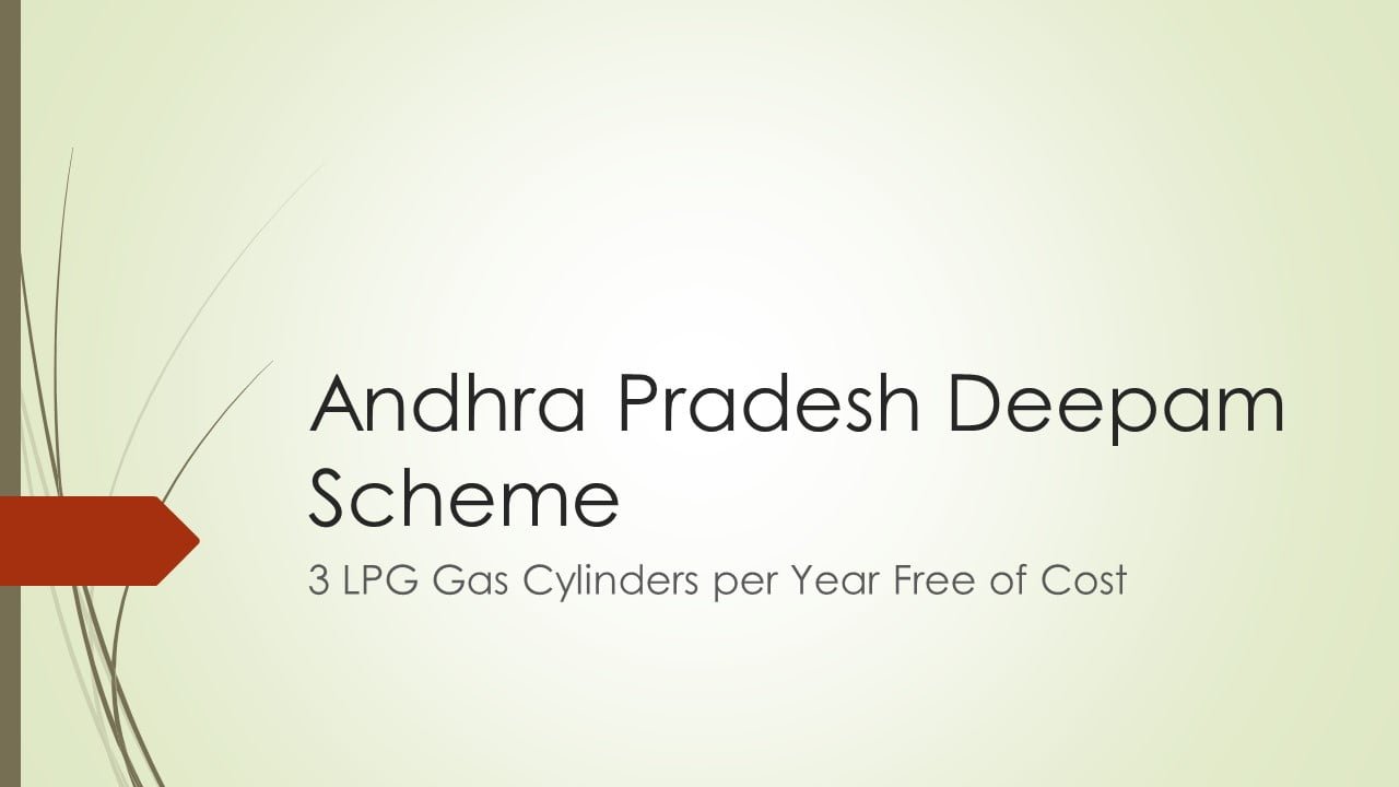 Andhra Pradesh Deepam Scheme Image