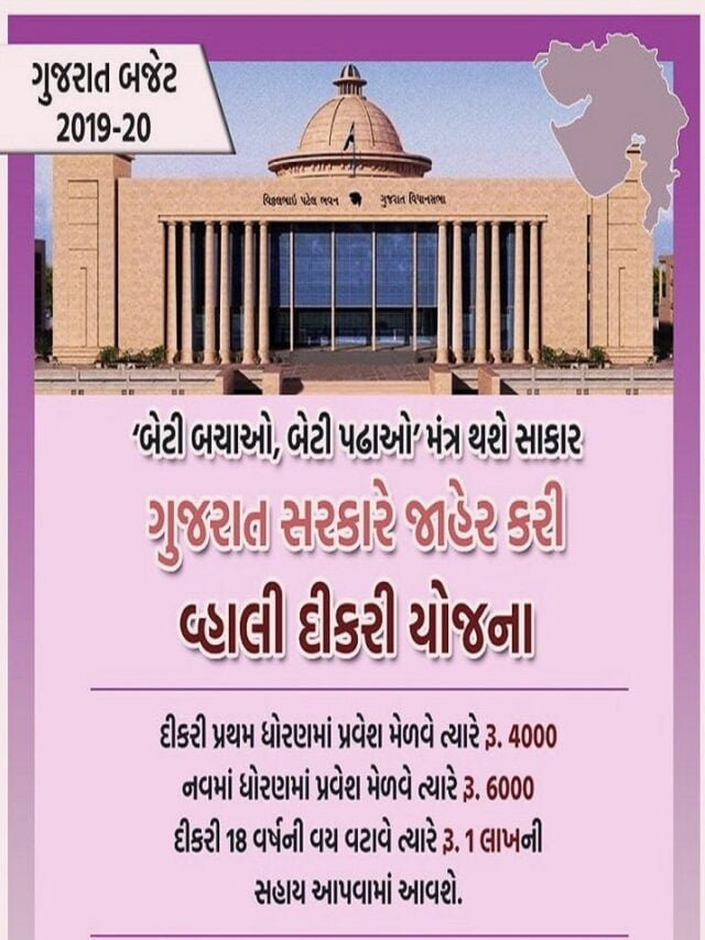 Rs. 1,10,000/- to Girl Childs.  Vahli Dikri Scheme of Gujarat Changing Narratives