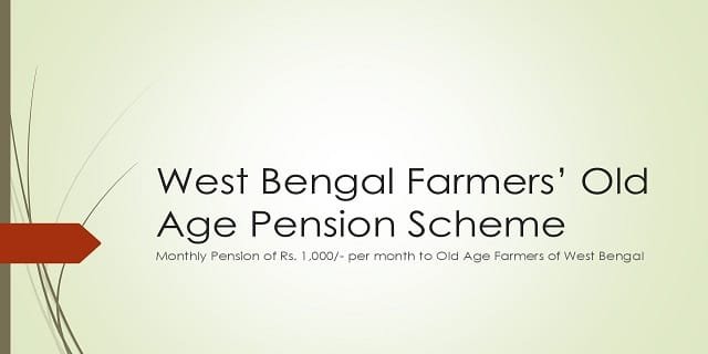 West Bengal Farmers’ Old Age Pension Scheme Image