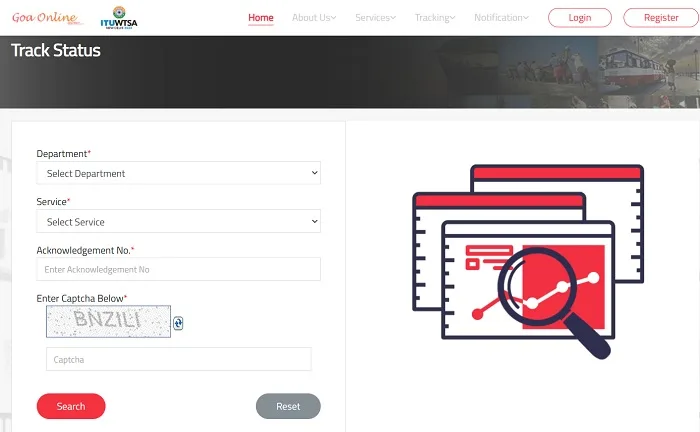 ममता योजना गोवा की आवेदन की स्थिति ममता योजना गोवा की आवेदन की स्थिति