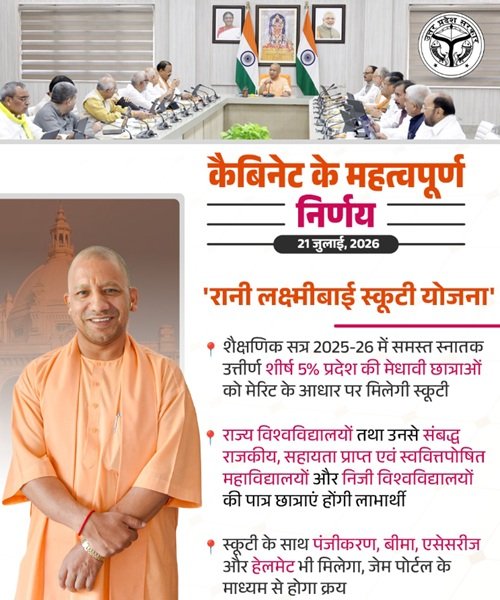 Rani Laxmi Bai Scooty Yojana Approved Rani Laxmi Bai Scooty Yojana Approved