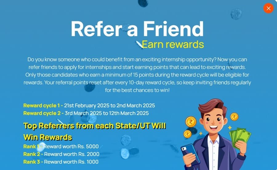 Refer PM Internship Scheme and Earn