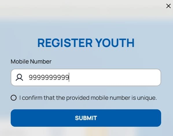 Registration of PM Internship Scheme