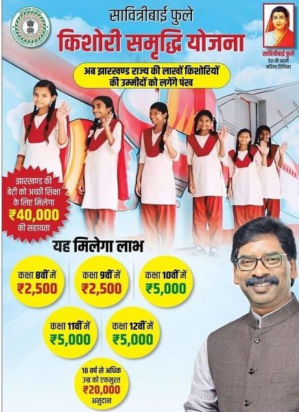 Benefits of Savitribai Phule Kishori Samriddhi Yojana