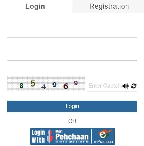 Login of Kalpana Chawla Scooty Vitran Yojana