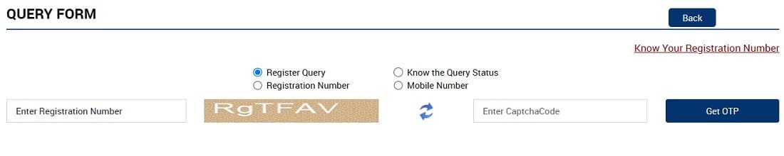 PM Kisan Samman Nidhi Query Form