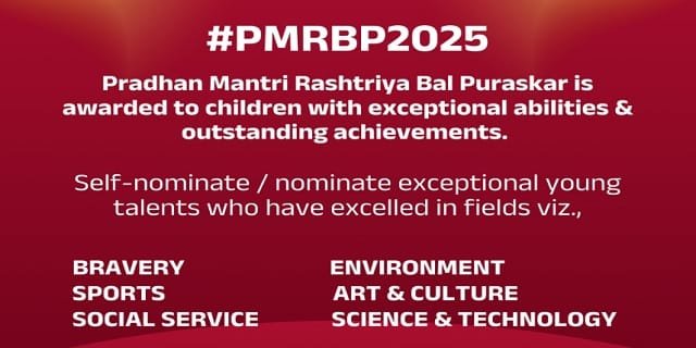 Pradhan Mantri Rashtriya Bal Puraskar Image