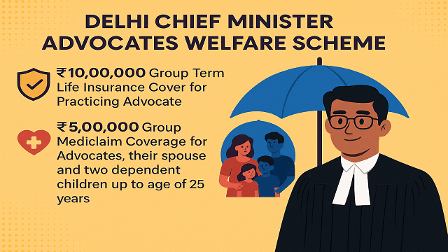 Benefits of Delhi Chief Minister Advocates Welfare Scheme