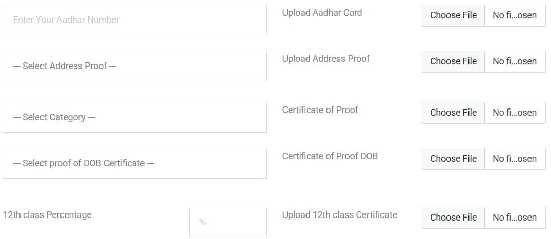 Upload Documents on Viksit Delhi CM Internship Program