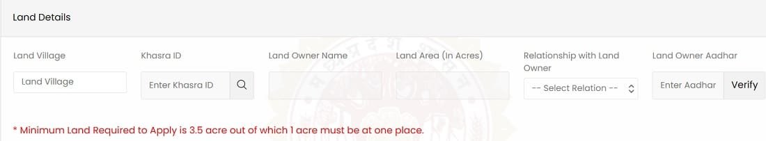 Land Details