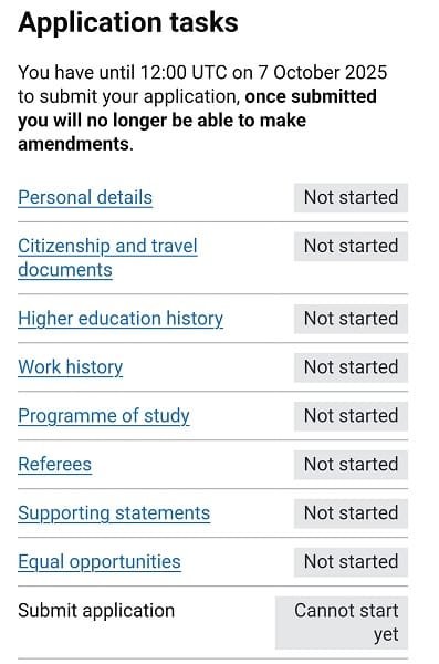 Online Application of Chevening Atal Scholarship Scheme