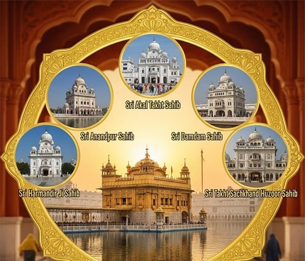 पंच तख्त यात्रा योजना