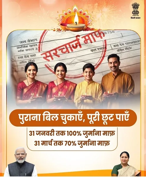 दिल्ली एलपीएससी पानी बिल माफी योजना के लाभ दिल्ली एलपीएससी पानी बिल माफी योजना के लाभ