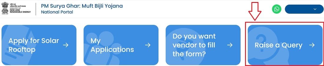 Complaint for PM Surya Ghar Muft Bijli Yojana Complaint for PM Surya Ghar Muft Bijli Yojana