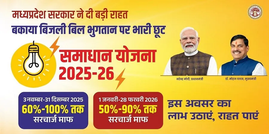 मध्य प्रदेश समाधान योजना 2025