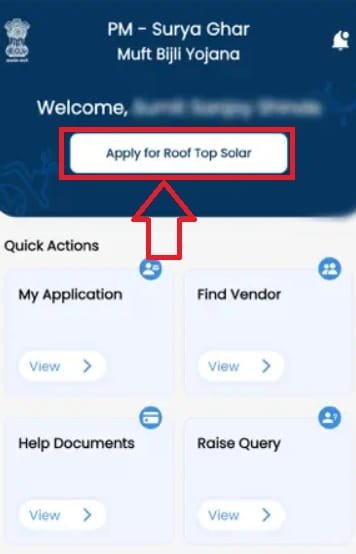PM Surya Ghar Online Apply by Mobile App PM Surya Ghar Online Apply by Mobile App