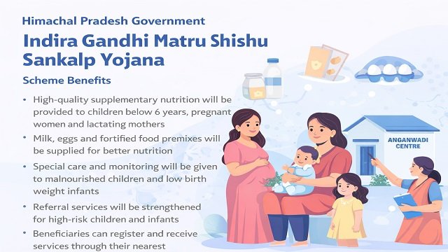 Indira Gandhi Matru Shishu Sankalp Yojana Himachal Pradesh