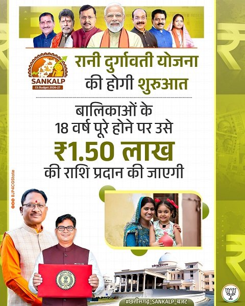Information of Rani Durgavati Yojana Chhattisgarh