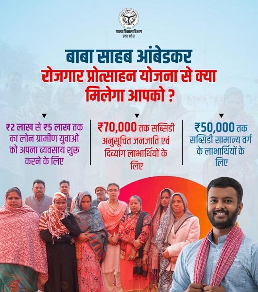 UP Baba Saheb Ambedkar Rojgar Protsahan Yojana Information