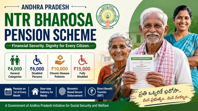 Andhra Pradesh NTR Bharosa Pension Scheme