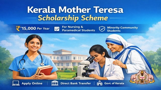 Kerala Mother Teresa Scholarship Scheme