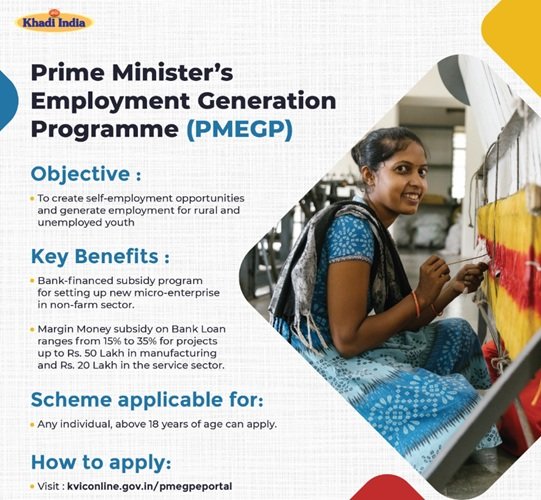 Prime Minister Employment Generation Programme Benefits