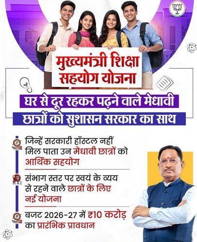 Benefits of Mukhyamantri Shiksha Sahyog Yojana Chhattisgarh