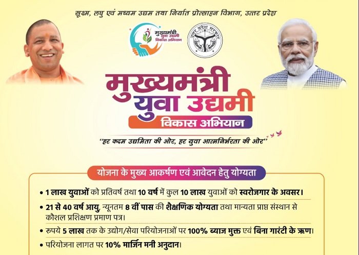 Benefits of Mukhyamantri Yuva Udyami Vikas Abhiyan UP