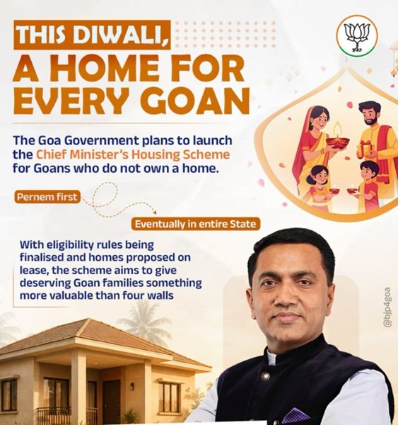 Benefits of Chief Minister Housing Scheme Goa