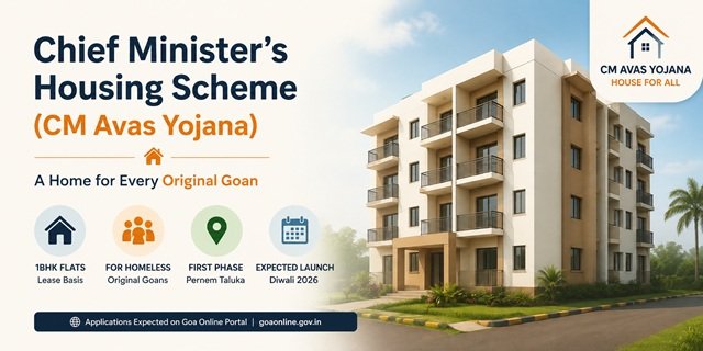 Goa Chief Ministers Housing Scheme (CM Avas Yojana)