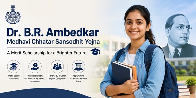 Haryana Dr. B.R. Ambedkar Medhavi Chhatar Sansodhit Yojana
