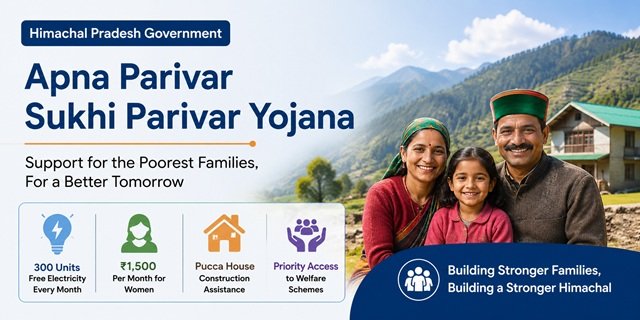Himachal Pradesh Apna Parivar Sukhi Parivar Yojana