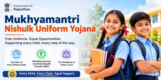 Rajasthan Mukhyamantri Nishulk Uniform Yojana