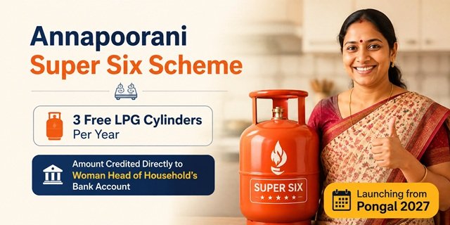 Tamil Nadu Annapoorani Super Six Scheme