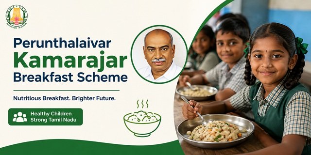 Tamil Nadu Perunthalaivar Kamarajar Breakfast Scheme