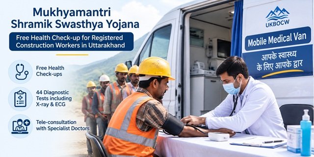 Uttarakhand Mukhyamantri Shramik Swasthya Yojana