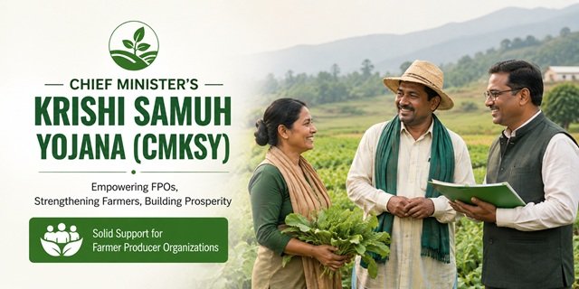 Arunachal Pradesh Chief Ministers Krishi Samuh Yojana (CMKSY)