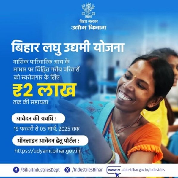 Benefits of Laghu Udyami Yojana Bihar Benefits of Laghu Udyami Yojana Bihar