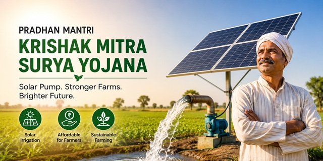 Madhya Pradesh Pradhan Mantri Krishak Mitra Surya Yojana
