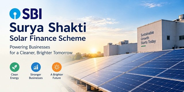 SBI Surya Shakti Solar Finance Scheme